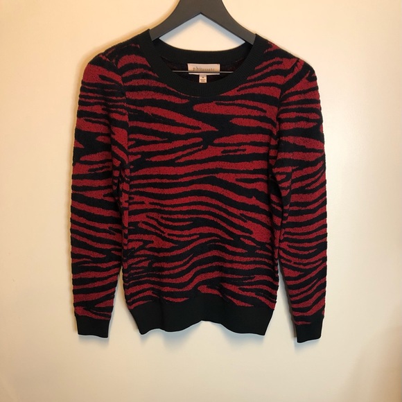 NWT Philosophy Tiger Pattern Sweater - Picture 1 of 7